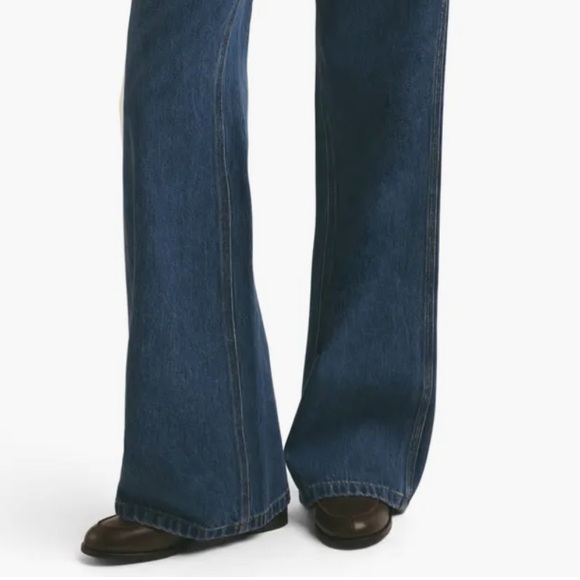 NWT Favorite Daughter Olympia Low Rise Flare jeans, size 26 - Picture 7 of 8